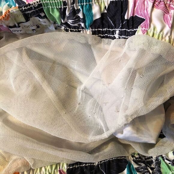 DVF x Onia Charles 7 Swim Shorts Trunks Multi Size XL *FLAWED* - Picture 7 of 9